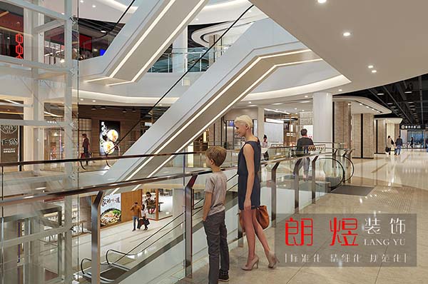 北京综合购物商场装修设计效果图