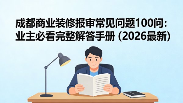 北京商业装修报审常见问题100问：业主必看完整解答手册（202